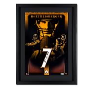 Ben Roethlisberger Signed Throwing Home Mini Jersey Number